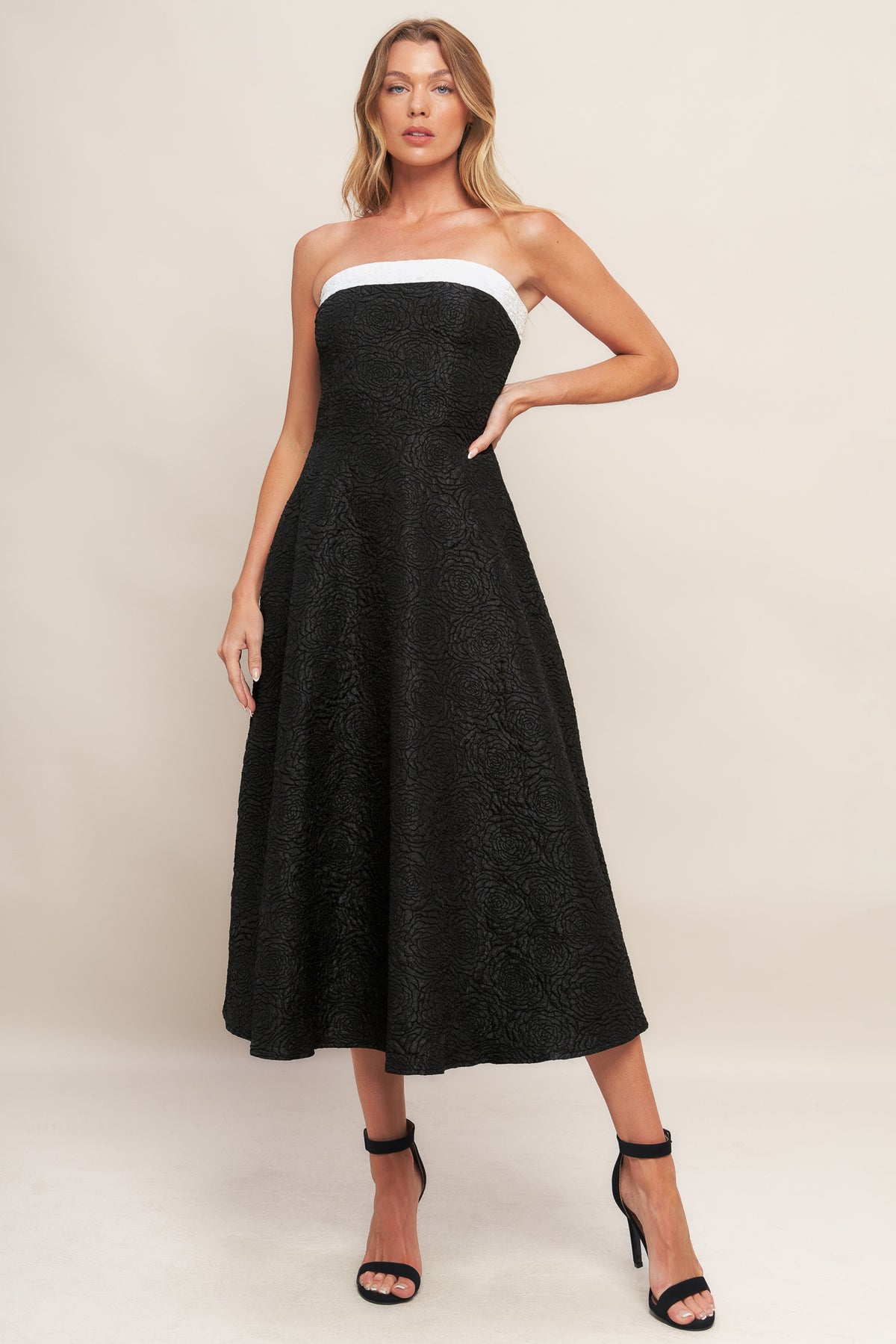 Cocktail Dresses A Line Short Tea Length Cocktail Dress Flying Tomato ID23050 Black