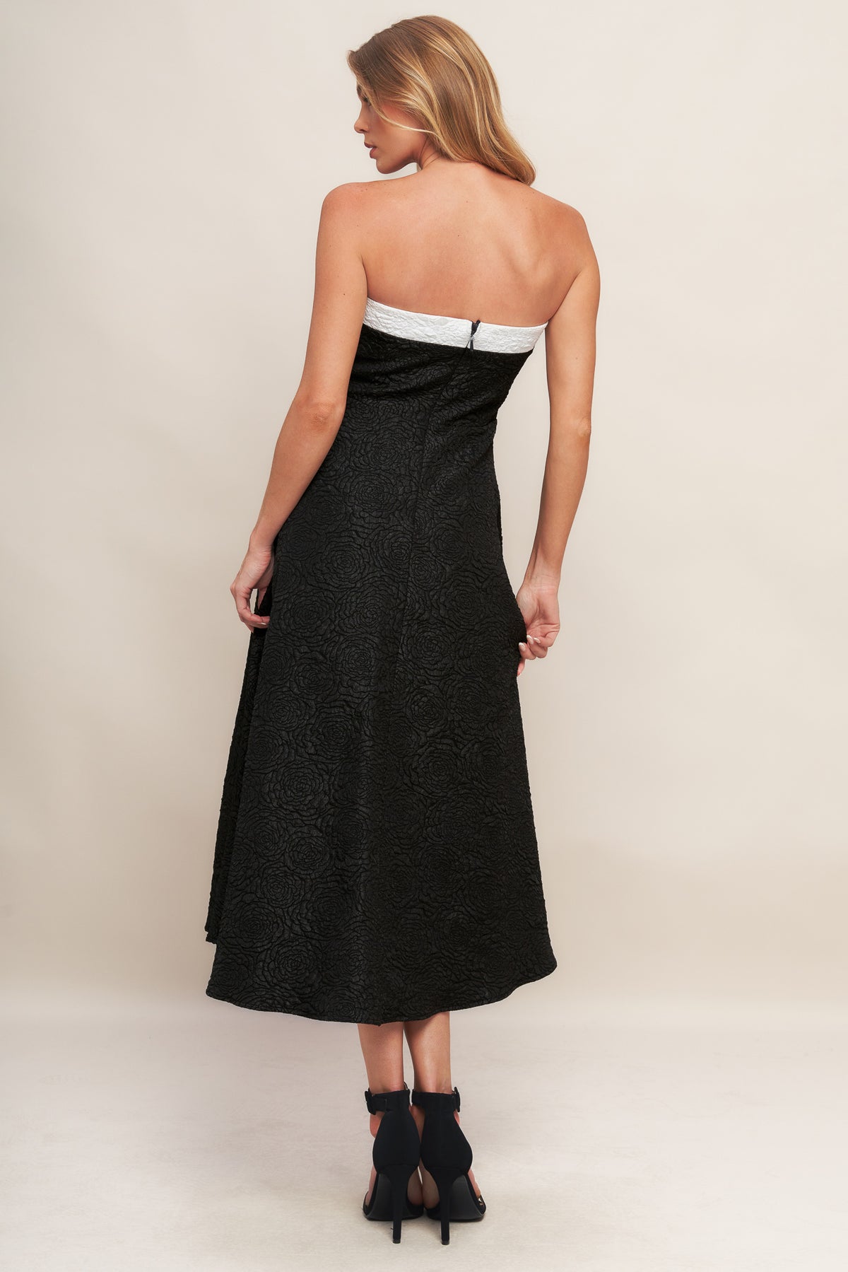 Cocktail Dresses A Line Short Tea Length Cocktail Dress Flying Tomato ID23050 Black