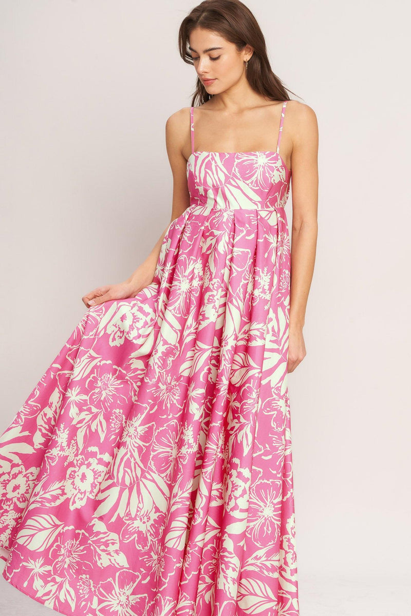 Square Neck Floor-Length Satin Wedding Guest A-Line Flying Tomato ID23327