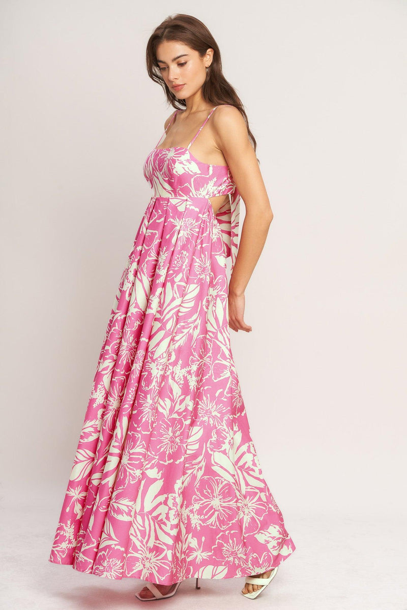 Square Neck Floor-Length Satin Wedding Guest A-Line Flying Tomato ID23327