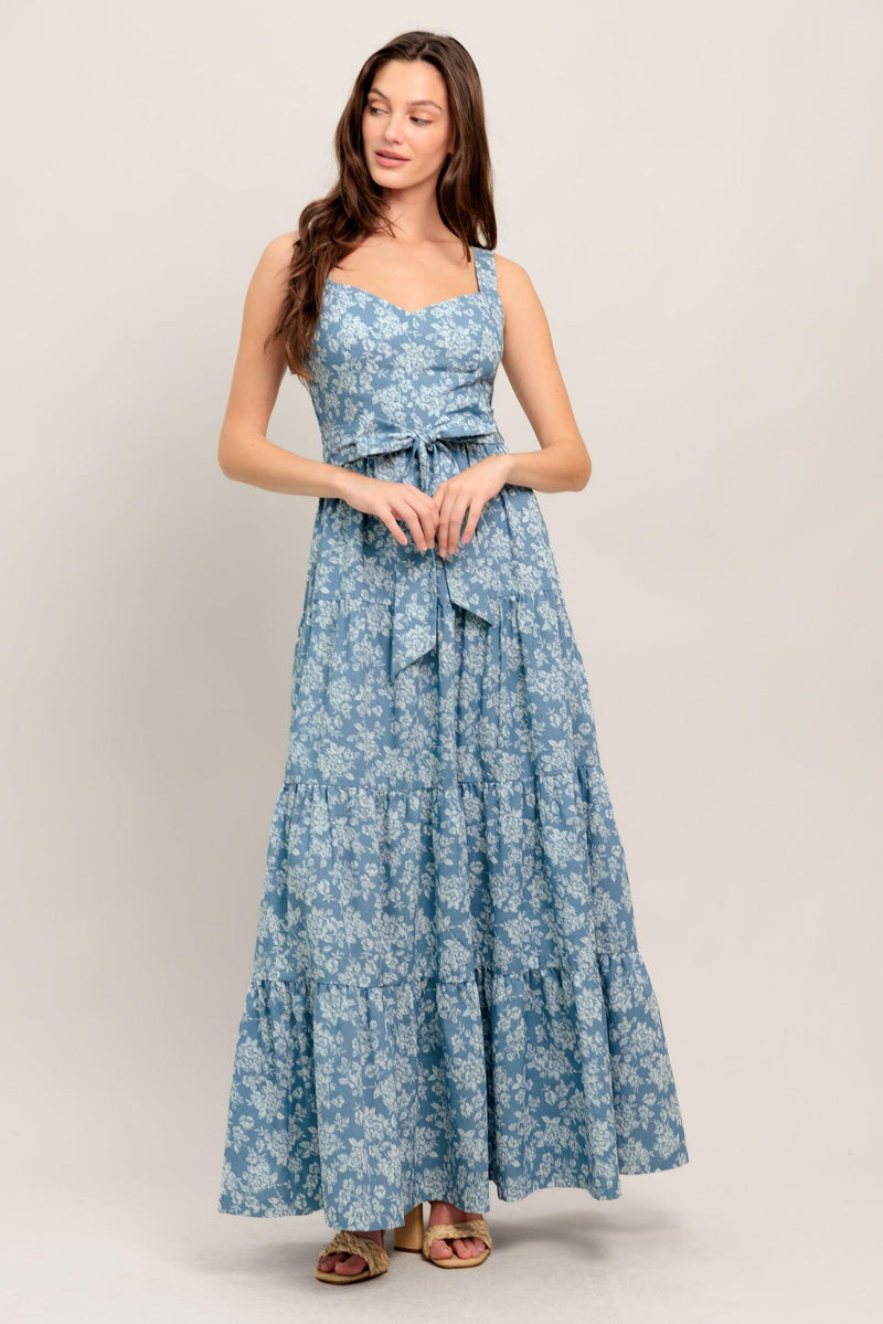 Sweetheart Floor-Length Chiffon Wedding Guest A-Line Dress Flying Tomato ID23489