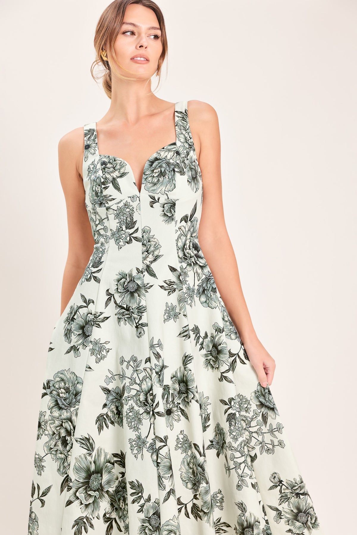 Sweetheart Tea-Length Mikado Evening A-Line Flying Tomato ID23914