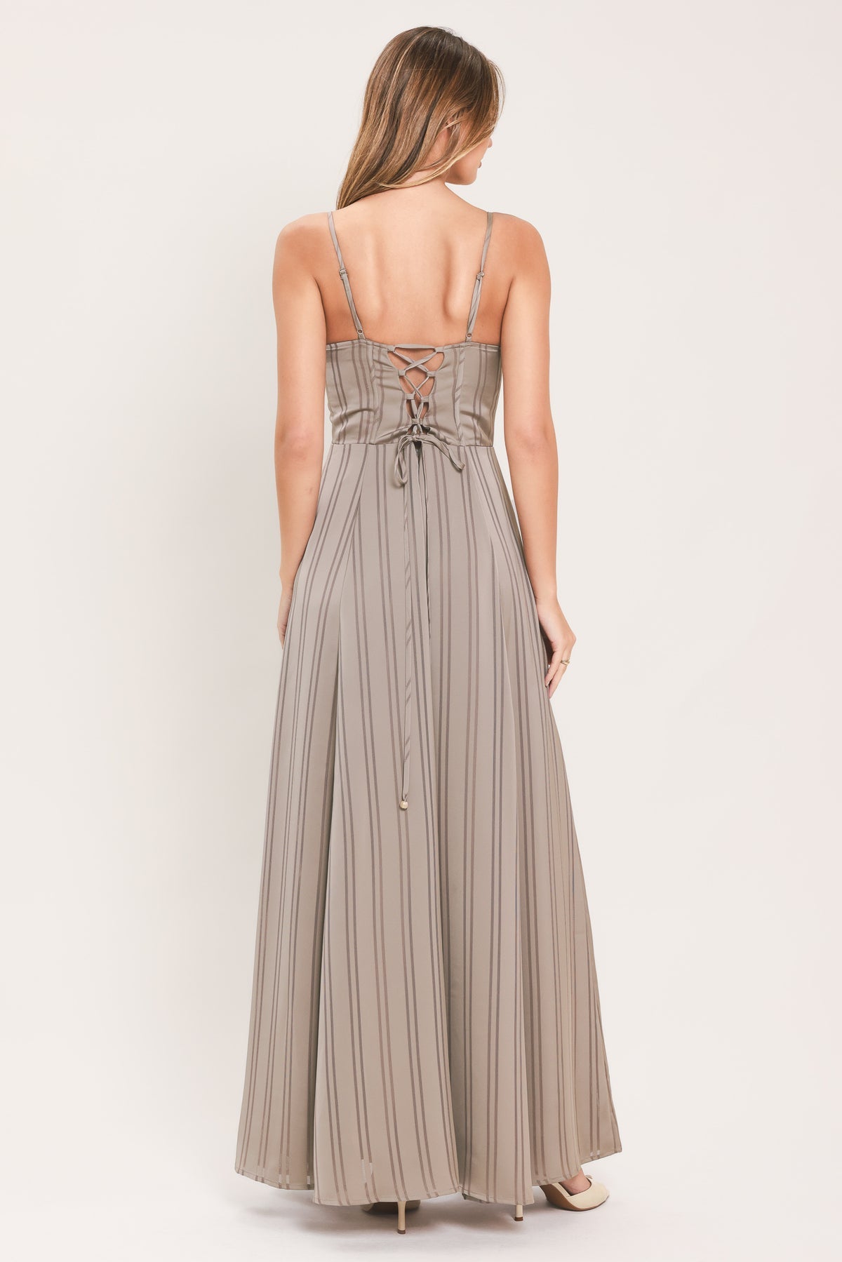 Cowl Floor-Length Chiffon Formal A-Line Flying Tomato ID24404