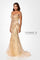 Formal Dresses Long Mermaid Formal Lace Sequin Evening Dress Honey