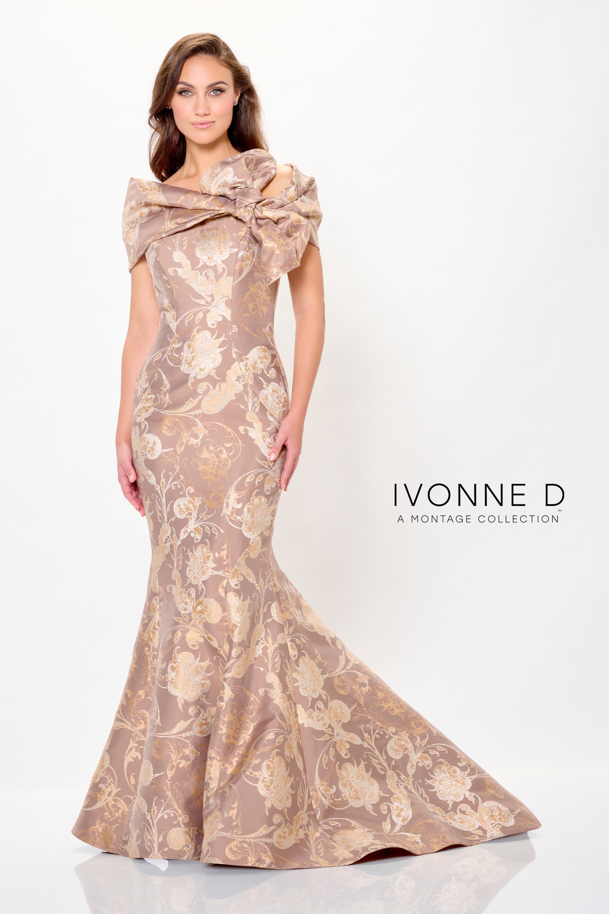 Ivonne D ID6204 Formal Long Mermaid Evening Gown