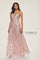 Formal Dresses Pleated Long Formal A Line Evening Dress English Rose