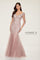 Formal Dresses Long Mermaid Lace Applique Beaded Formal Dress Rose/Multi