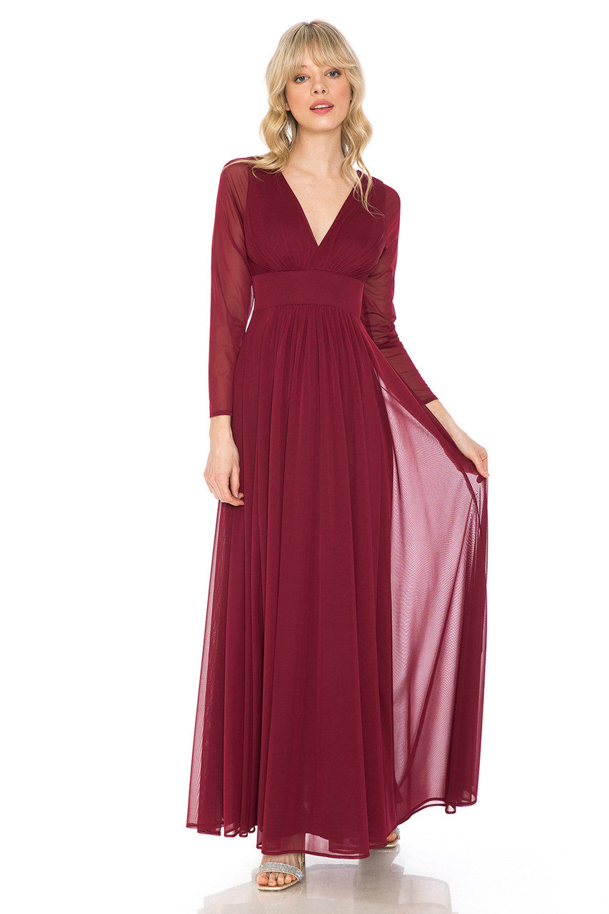 Designer Simple Mother of The Bride Dress, Powder Blue
