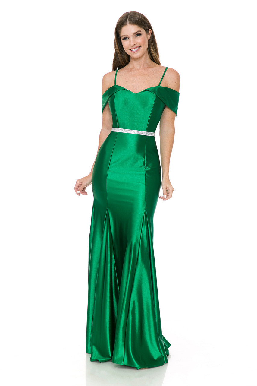 Prom Dresses Formal Long Mermaid Prom Dress Lenovia 5244 Green