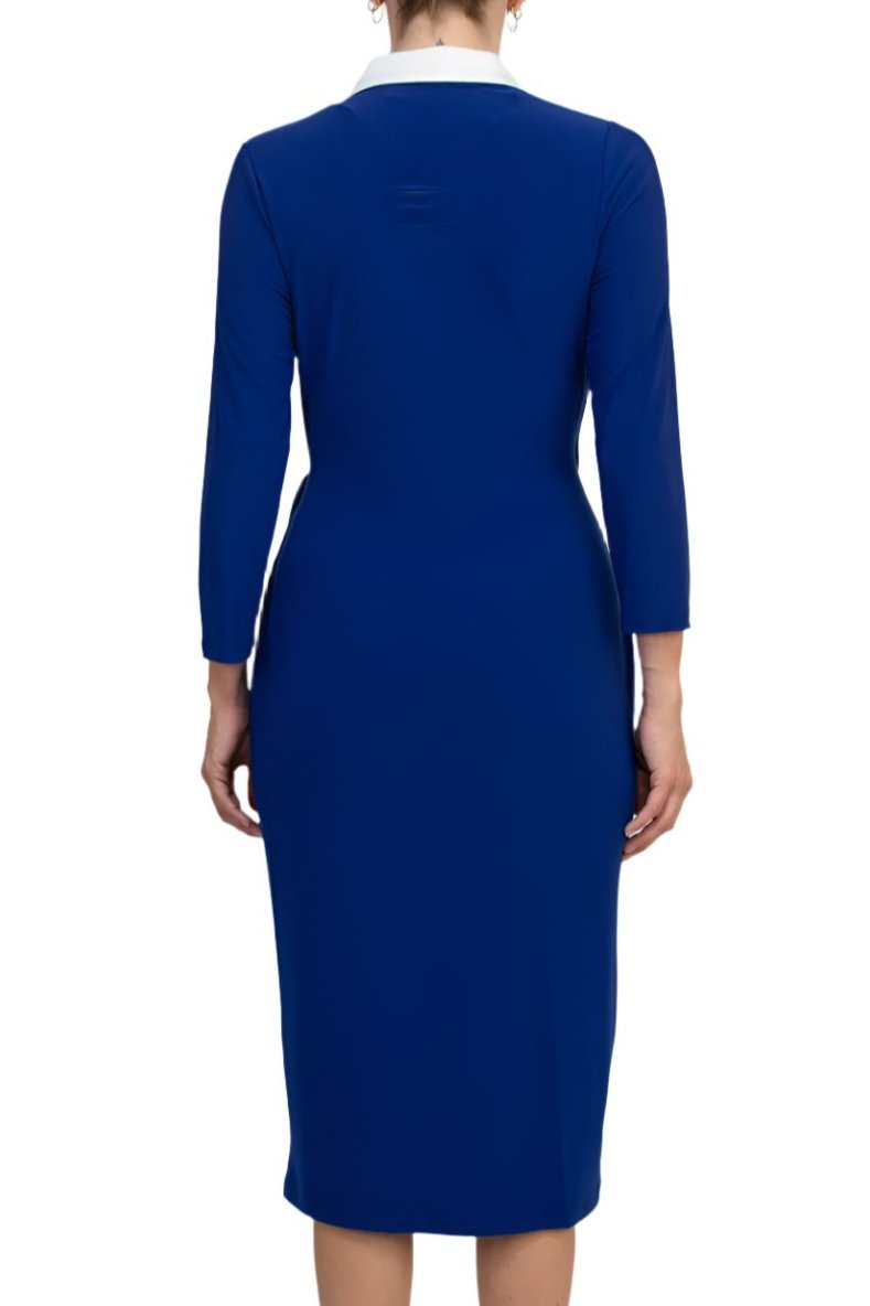 Evan Picone 10877845 Short Cocktail Midi Wrap Dress