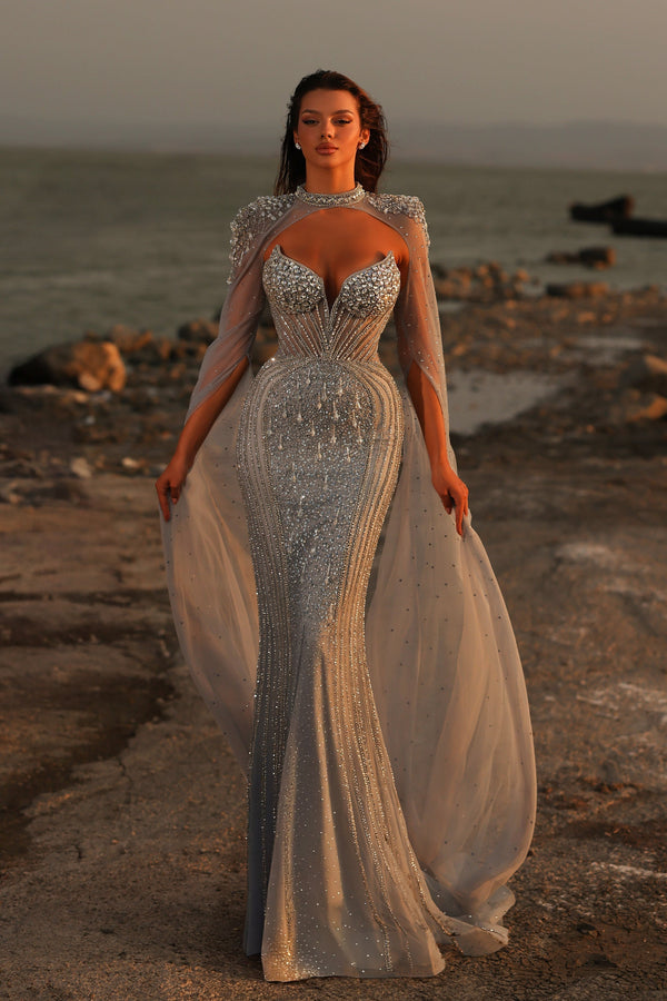 Sweetheart Floor-Length Sequin Evening Mermaid LD11478 Pre Order
