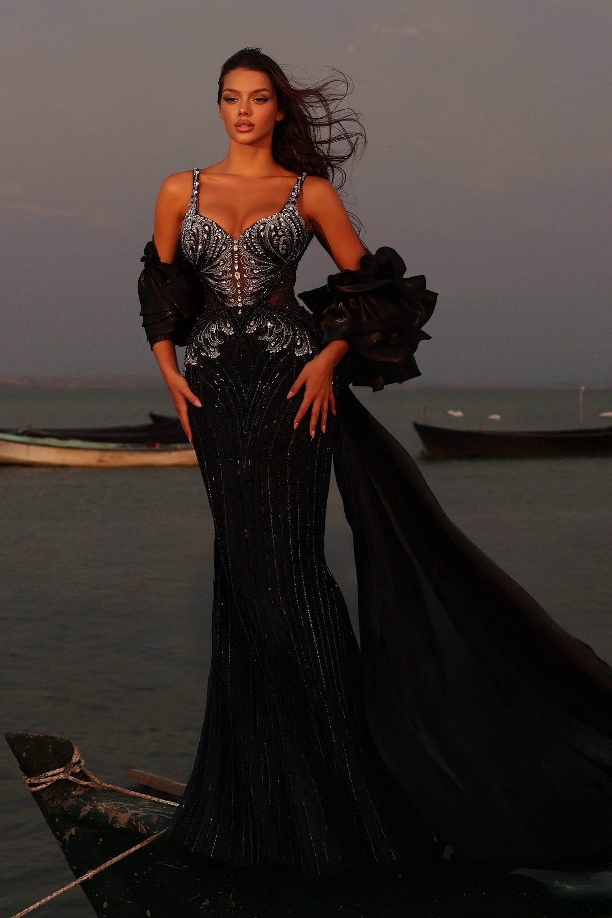 Sweetheart Floor-Length Sequin Prom Mermaid Pre Order