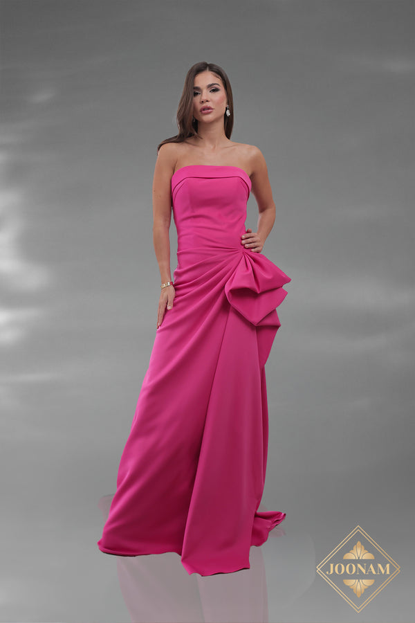 Terani Couture J3152 Ruffle Long Prom Formal Dress