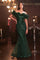 LaDivine J818 Off Shoulder Long Prom Gown