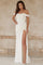 Wedding Dresses Bridal Gown High Slit Long Wedding Dress Ivory