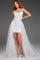 Wedding Dresses High Low Bridal Gown Beaded Wedding Dress Off-White