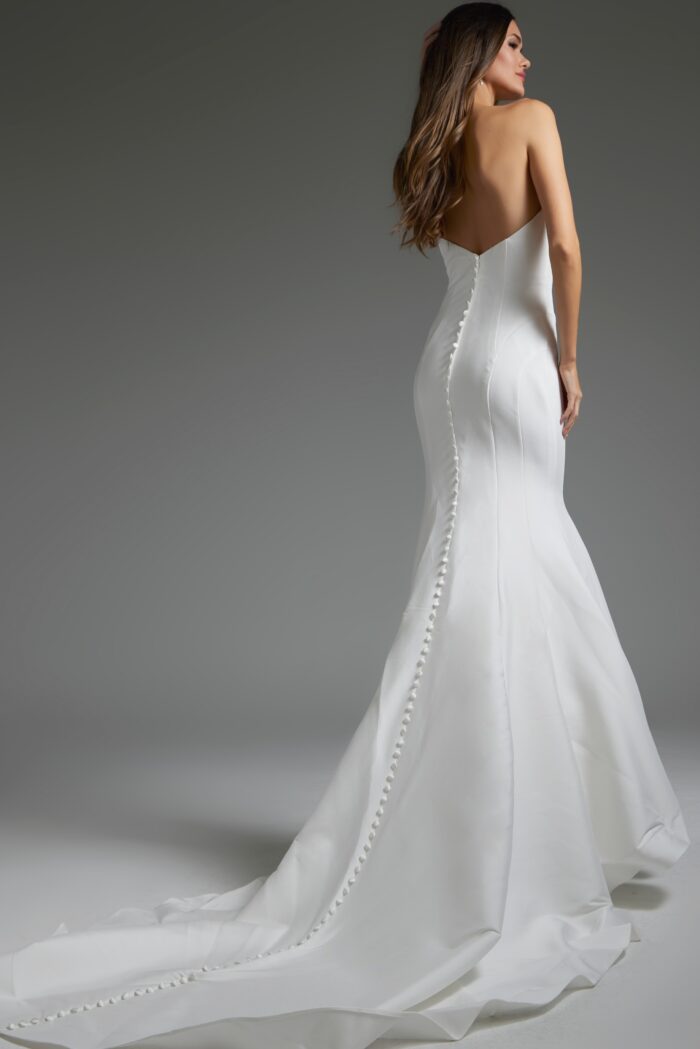 Jovani JB24282 Mermaid Bridal Gown Long Wedding Dress