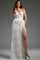 Wedding Dresses Bridal Gown High Slit Long Mermaid Wedding Dress Off-White