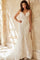 Wedding Dresses Long Beaded Lace Bridal Wedding Dress Ivory