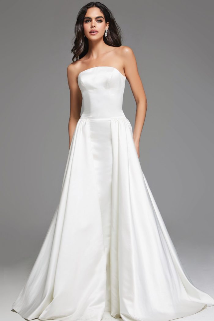 Off-White Jovani JB39250 Bridal Gown Long Wedding Dress for $2600.0 ...