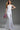 Wedding Dresses Fitted Long High Side Slit Wedding Dress White
