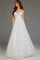 Wedding Dresses A Line Long Floral Wedding Dress Ivory