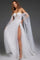 Wedding Dresses Long Bridal Gown Floral Wedding Dress Off-White