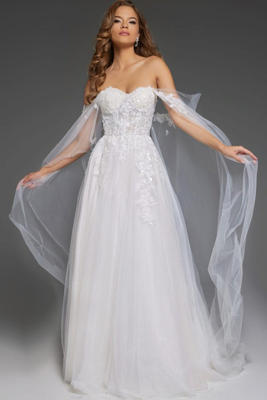 Wedding Dresses Bridal Gown Fit Long Wedding Dress Off-White