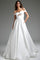Wedding Dresses Long A Line Bridal Wedding Dress Off-White