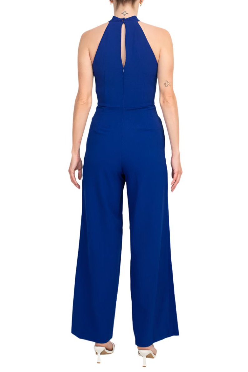 Jumpsuit Long Formal Prom Jumpsuit Cobalt