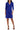 Cocktail Dresses Short Pleated Fitted Cocktail Dress Marine