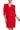 Cocktail Dresses Short Pleated Fitted Cocktail Dress Spring Red