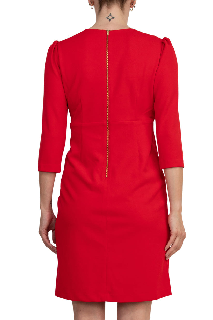 Julia Jordan JJ38491 Short Pleated Fitted Cocktail Dress