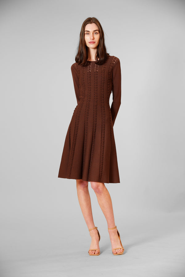 Long Sleeve Ribbed Sweater Dress Julia Jordan JJ41300