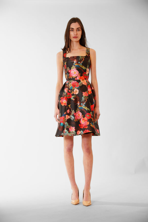 Sleeveless Floral Cocktail Dress Julia Jordan JJ41520