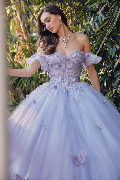 Quinceniera Dresses  Princess Quinceanera Ball Gown Lilac