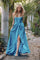 Prom Dresses Prom Long Fitted Corset Mikado Ball Gown Ocean Blue