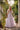 Prom Dresses 3D Floral Glitter Pattern And Bow Ties On Straps Prom Gown Lilac