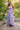 Prom Dresses Ruffle Skirt Fitted Corset Bodice Long Slit Prom Dress Lilac