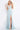 Prom Dresses Beaded Long Slit Formal Prom Dress Light-Blue