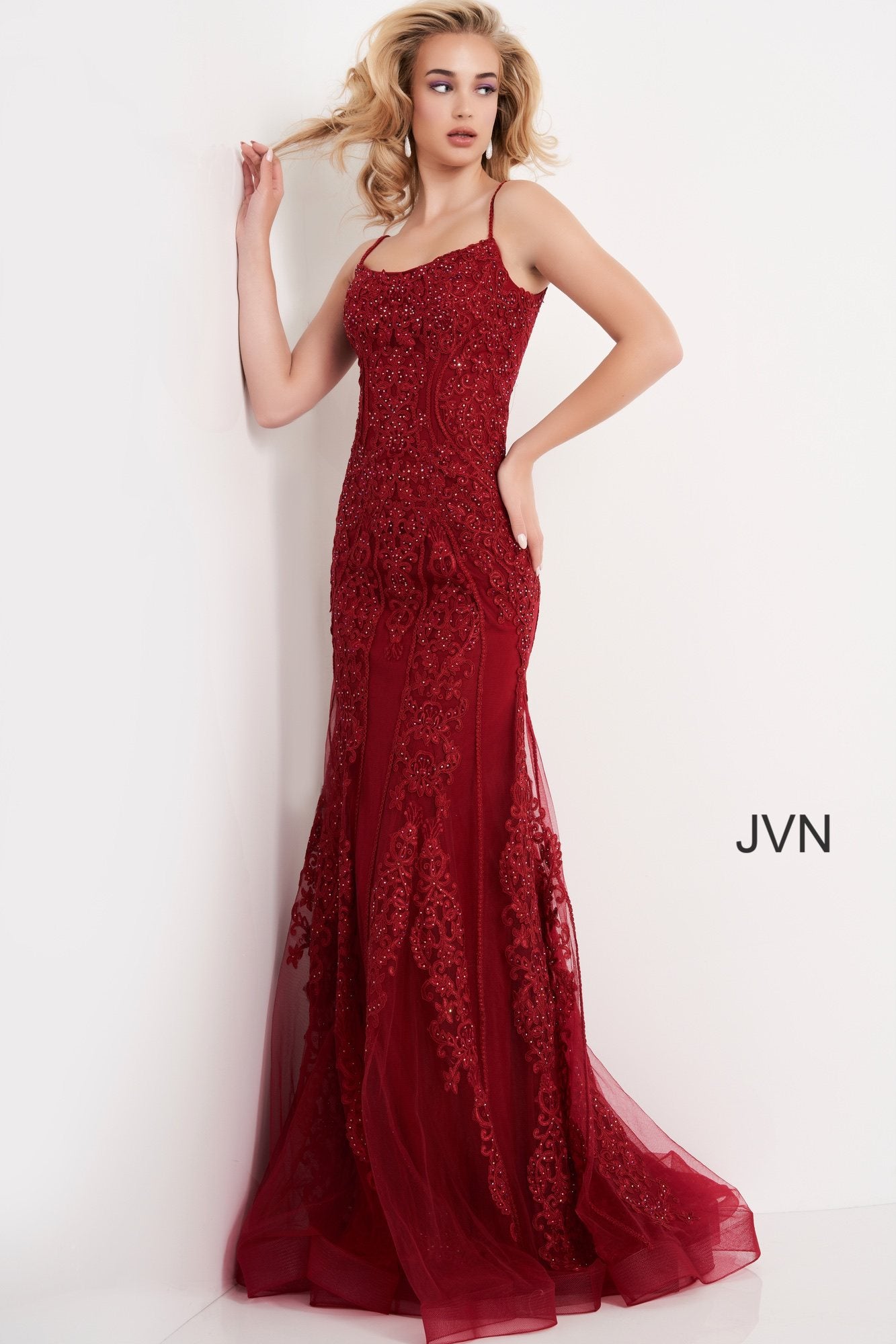 Prom Dresses Formal Long Prom Mermaid Dress Wine