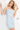 Cocktail Dresses Fitted Short Beaded Lace Cocktail Dress Light Blue