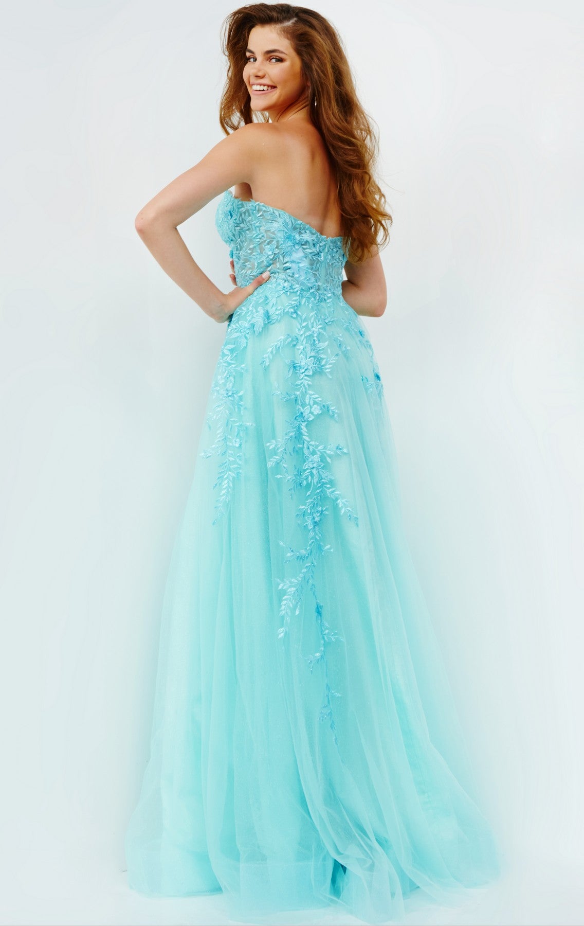 Jovani 05811 Prom A Line Long Formal Prom Dress