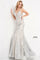 Prom Dresses Long Mermaid Formal Lace Prom Dress Silver
