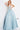 Prom Dresses Long Ball Gown Pleated Formal Floral Prom Dress Light Blue