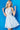 Cocktail Dresses Short Cocktail A Line Mini Dress Light Blue