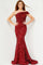 Prom Dresses Formal Long Mermaid Prom Dress Burgundy