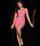 Cocktail Dresses Fitted Short High Slit Sequin Cocktail Dress Fuchsia
