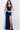 Formal Dresses Beaded Formal Long Mermaid Fit Evening Prom Dress Navy