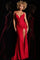 Prom Dresses Long Mermaid Fit Formal Glitter Prom Dress Red